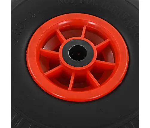 Ķerras Riteņi, 2 Gab., Pu, 3.00-4 (260X85) Vidaxl