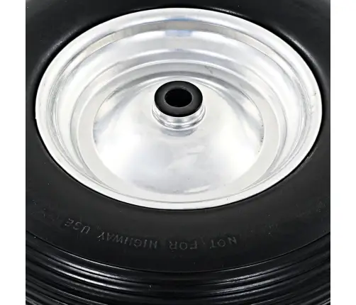 Karučio Ratas Su Ašimi, 4.00-8390Mm, Tvirtas Pu