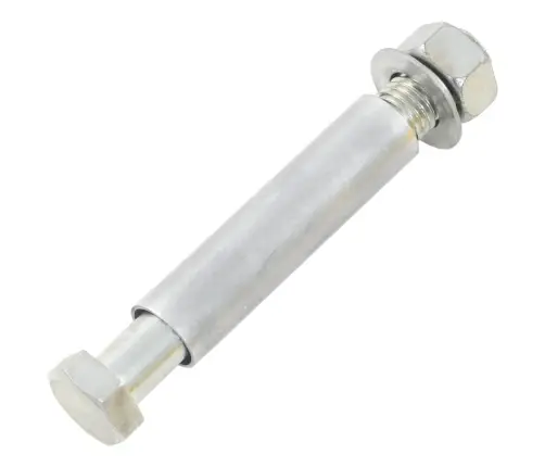 Karučio Ratas Su Ašimi, 4.00-8 390 Mm, Tvirtas Pu