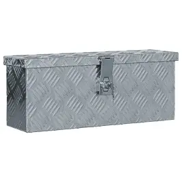 Aliuminio Dėžė, 48,5X14X20cm Sidabrinė