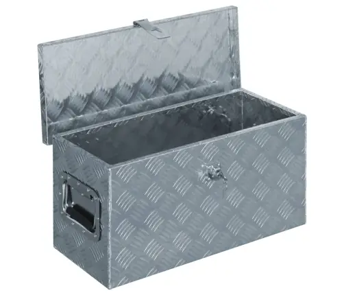 Aliuminio Dėžė, 61,5X26,5X30cm Sidabrinė