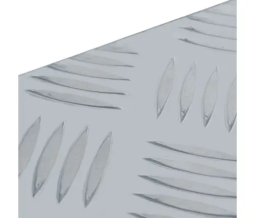 Alumiiniumist Kast 80,5 X 22 X 22 cm Hõbedane