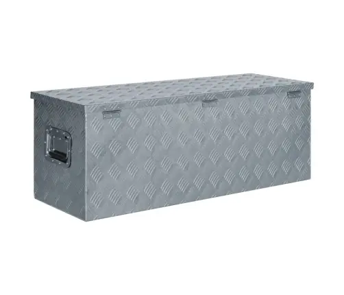 Aliuminio Dėžė, 110,5X38,5X40cm Sidabrinė