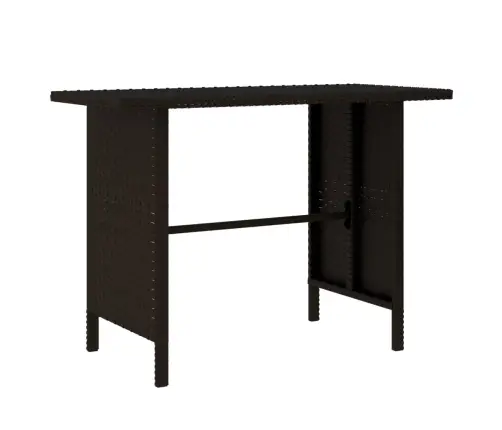 4-Daļīgs Dārza Atpūtas Mēbeļu Komplekts, Pe Rotangpalma, Brūns Vidaxl