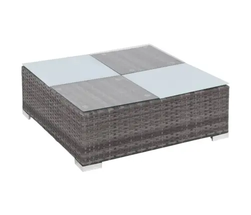 Sodo Poilsio Baldų Komplektas Su Pag., 8D., Pilk. Sp., Polir.