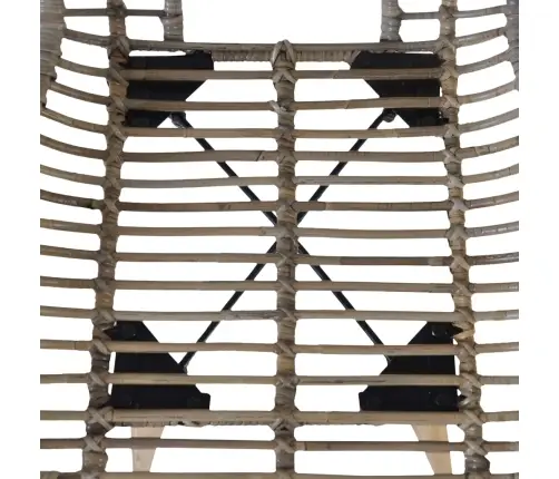 Virtuves Krēsli, 2 Gab., Brūni, Dabīga Rotangpalma Vidaxl