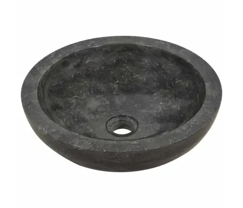 Izlietne, 40X12 Cm, Melns Marmors Vidaxl