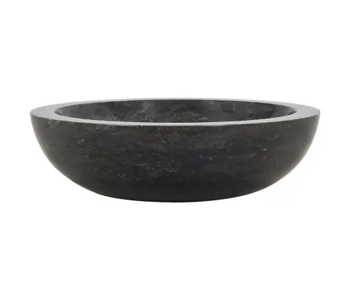 Izlietne, 40X12 Cm, Melns Marmors Vidaxl