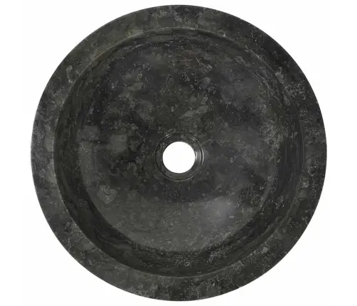 Izlietne, 40X12 Cm, Melns Marmors Vidaxl