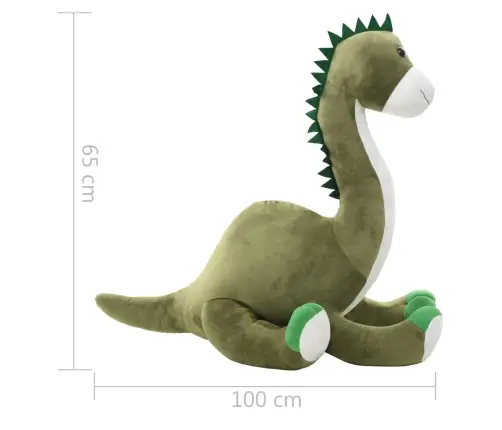 Dinosaurus Brontosaurus Kaisuloom, Plüüs, Roheline