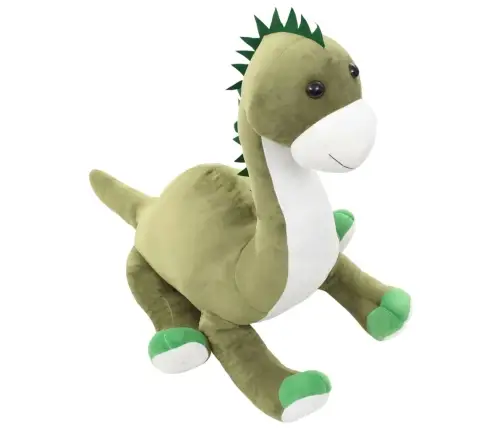 Minkštas Žaislinis Dinozauras-Brontozauras, Žalias, Pliušinis