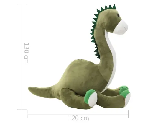 Minkštas Žaislinis Dinozauras-Brontozauras, Žalias, Pliušinis