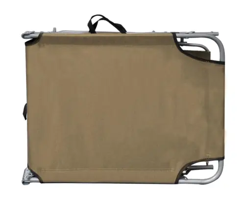 Saliekams Sauļošanās Zvilnis Ar Jumtiņu, Tērauds, Pelēkbrūns Vidaxl