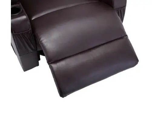 Masāžas Šūpuļkrēsls, Brūna Mākslīgā Āda Vidaxl