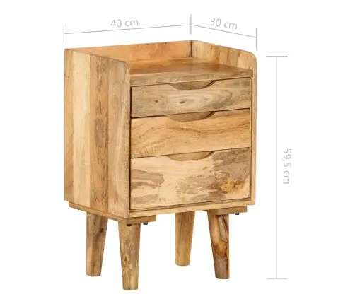 Öökapp, Toekast Mangopuidust, 40 X 30 X 59,5 Cm Öökapp, Toekast Mangopuidust, 40 X 30 X 59,5 Cm