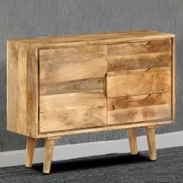 Mangopuidust Puhvetkapp 90 X 30 X 69 Cm