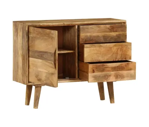 Mangopuidust Puhvetkapp 90 X 30 X 69 Cm