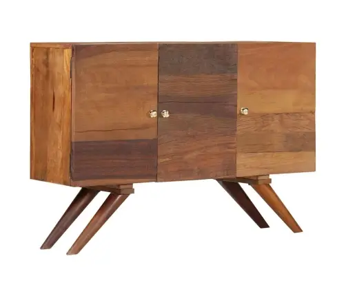 Kumode, 110X30X75 Cm, Brūns Pārstrādāts Masīvkoks Vidaxl