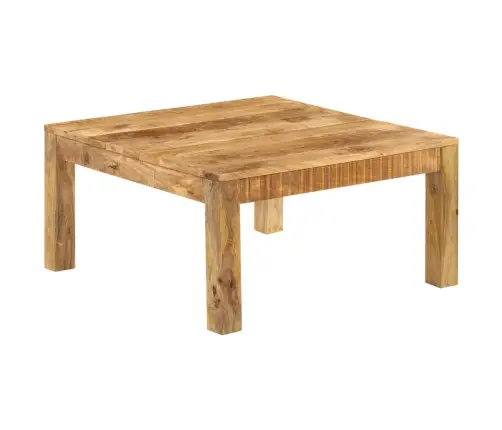 Kafijas Galdiņš, 80X80X40 Cm, Mango Masīvkoks Vidaxl