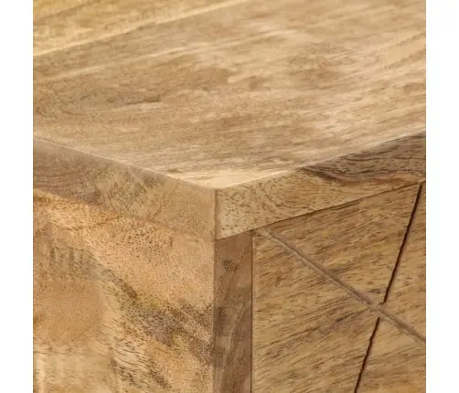 Rakstāmgalds Ar Atvilktnēm, Mango Masīvkoks, 110X50X76 Cm Vidaxl