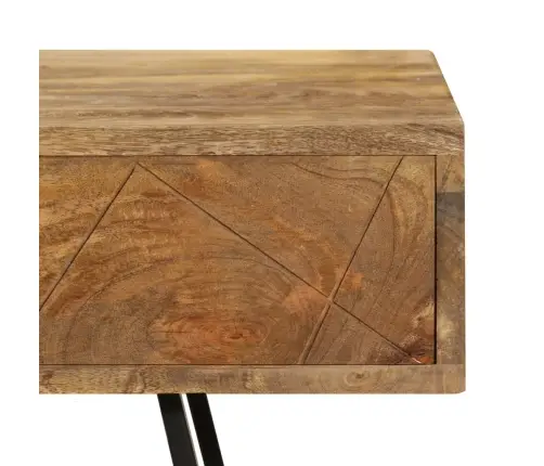 Rakstāmgalds Ar Atvilktnēm, Mango Masīvkoks, 110X50X76 Cm Vidaxl