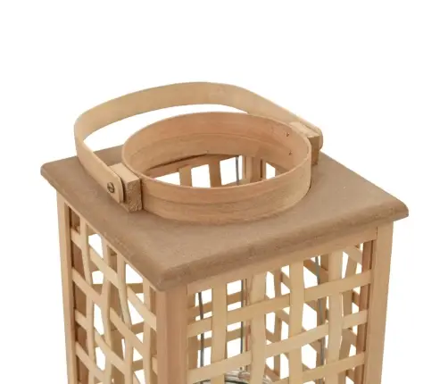 Pakarināms Svečturis, Bambuss, Dabīga Krāsa Vidaxl