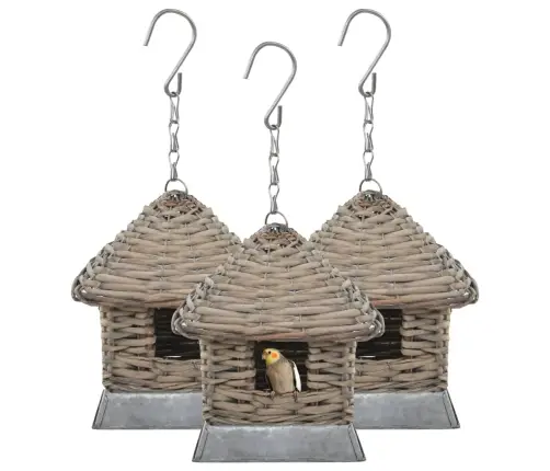 Putnu Būrīši, 3 Gab., Pīti Vidaxl