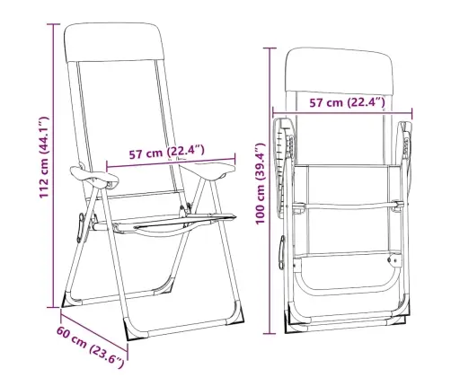 Kokkupandavad Matkatoolid 4 Tk, Hall, Alumiinium