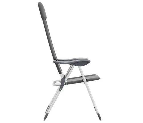 Kokkupandavad Matkatoolid 4 Tk, Hall, Alumiinium