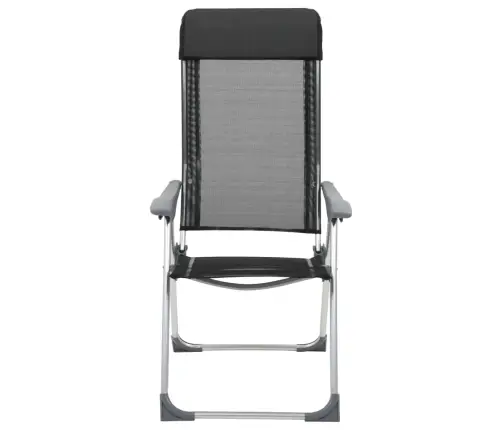 Kokkupandavad Matkatoolid 4 Tk, Must, Alumiinium