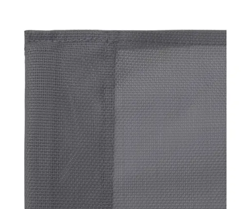 4-Daļīgs Dārza Mēbeļu Komplekts, Audums Un Tērauds, Pelēks Vidaxl