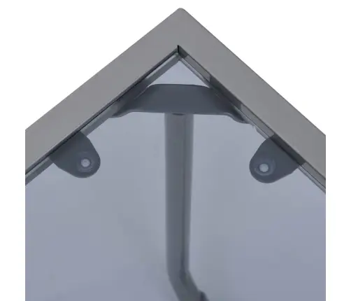 4-Osaline Aiamööbli Komplekt, Kangas Ja Teras, Pruunikashall