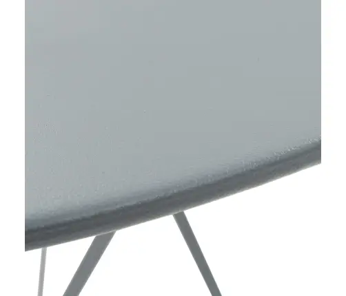 3-Daļīgs Bistro Mēbeļu Komplekts, Tērauds, Pelēks Vidaxl