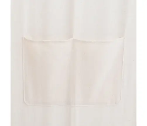 5-Paneļu Istabas Aizslietnis, 200X170X4 Cm, Krēmkrāsas Audums  Vidaxl