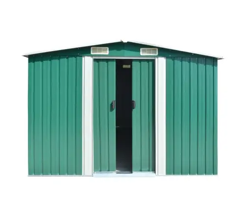 Aiakuur 257 X 392 X 181 Cm Metallist, Roheline