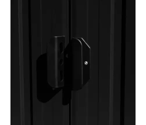 Dārza Šķūnis, 257X392X181 Cm, Antracītpelēks Metāls Vidaxl