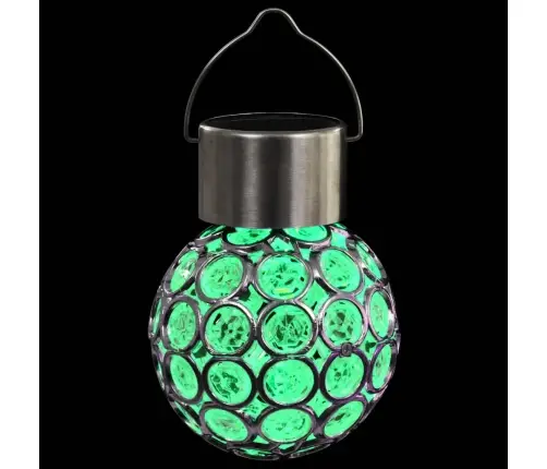 Rippuvad Päikesepatareidega Valgustid, 8 Tk, Led-Tuled, Rgb