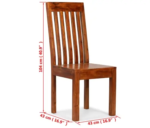 Söögitoolid 6 Tk, Modernne, Täispuit