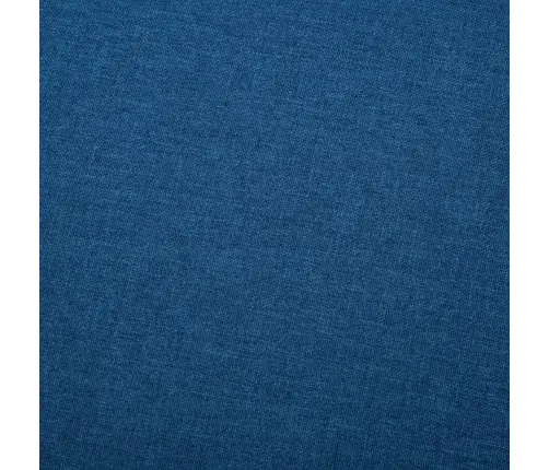 Trivietė Sofa, Audinys, Mėlyna