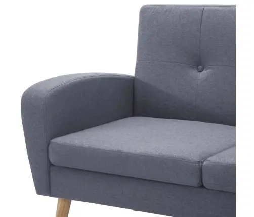 Nurgadiivan, Kangast Polsterdusega, 186 X 136 X 79 cm Helehall