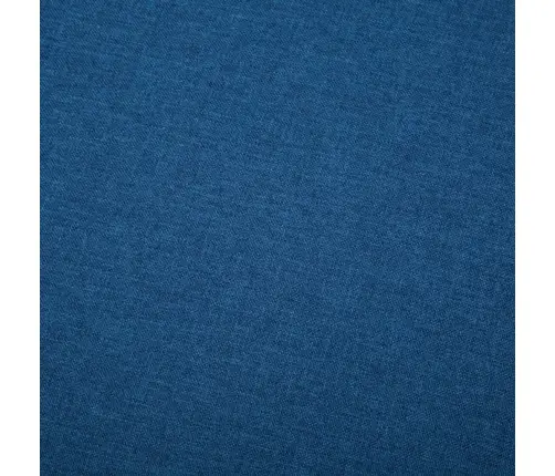 Stūra Dīvāns, Zils, 186X136X79 Cm, Auduma Apdare Vidaxl