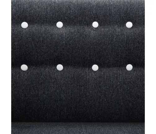 Stūra Dīvāns, 171,5X138X81,5 Cm, Tumši Pelēka Auduma Apdare Vidaxl