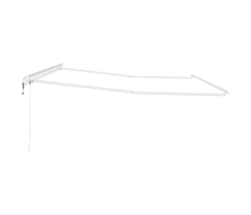 Markīze Manuāls Balts 4 × 3 M Metāla