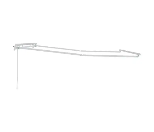 Markīze Manuāls Balts 4 × 3 M Metāla