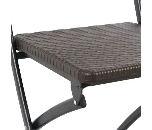 Kokkupandavad Aiatoolid 4 Tk Hdpe  Ja Teras, Pruun