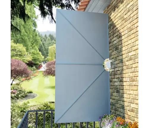 Saliekama Terases Sānu Markīze, Pelēka, 300X150 Cm Vidaxl