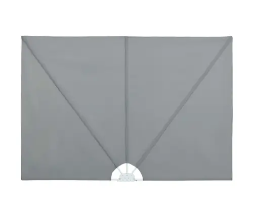 Saliekama Terases Sānu Markīze, Pelēka, 400X200 Cm Vidaxl