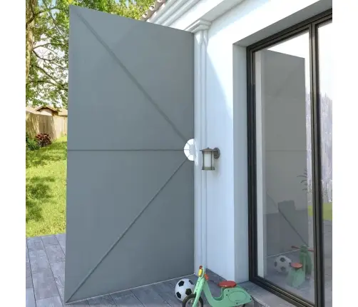 Saliekama Terases Sānu Markīze, Pelēka, 400X200 Cm Vidaxl