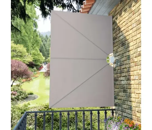 Saliekama Terases Sānu Markīze, Krēmkrāsā, 240X160 Cm Vidaxl