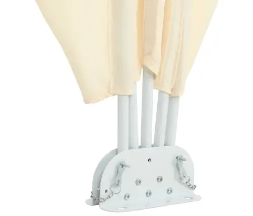 Saliekama Terases Sānu Markīze, Krēmkrāsā, 240X160 Cm Vidaxl